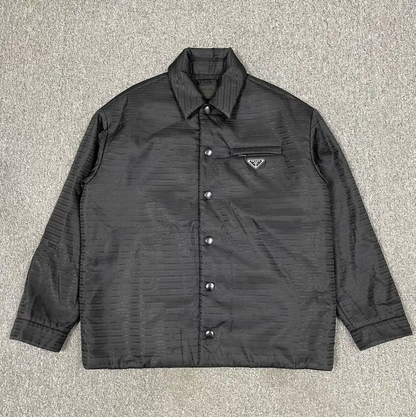 Prada Black Nylon Men's Outerwear