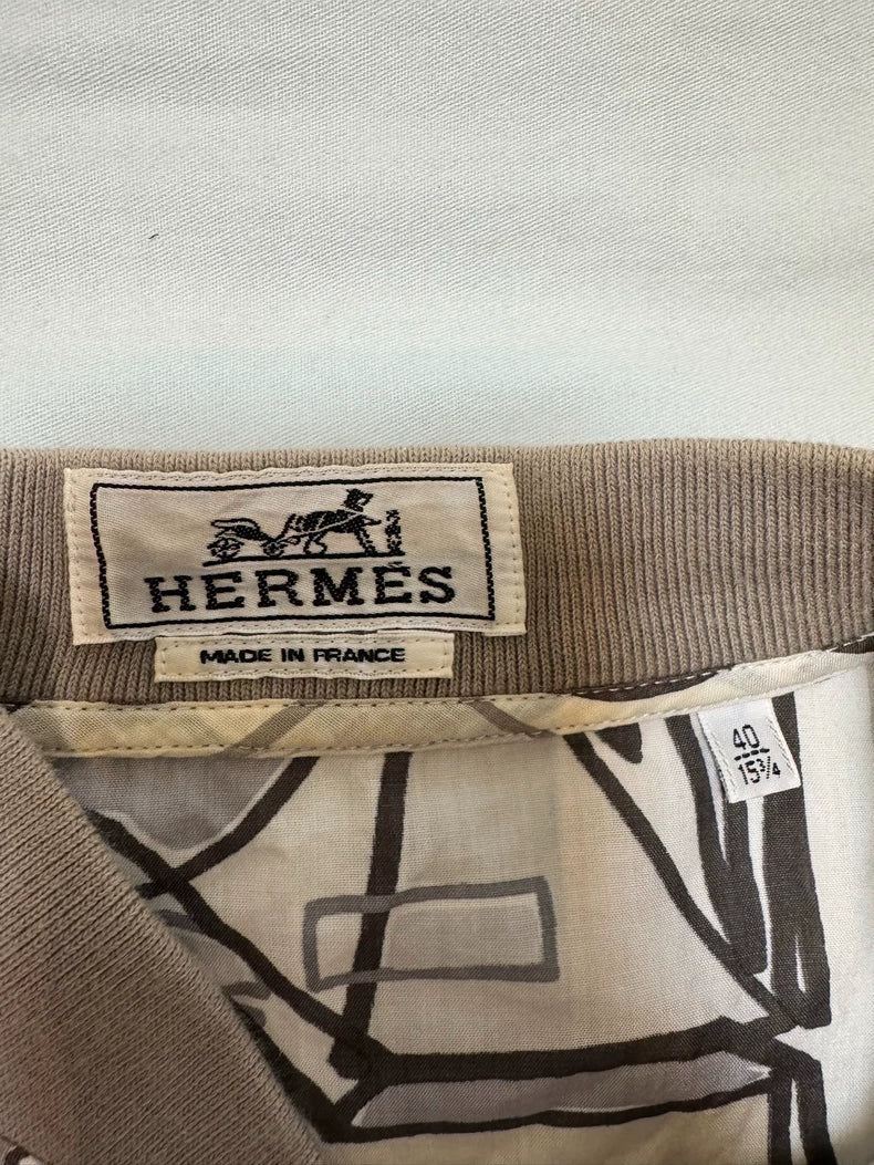 Hermes Printed Bomber Jacket