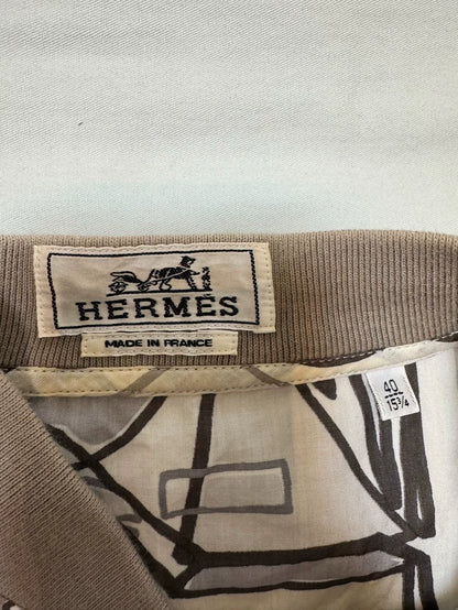 Hermes Printed Bomber Jacket