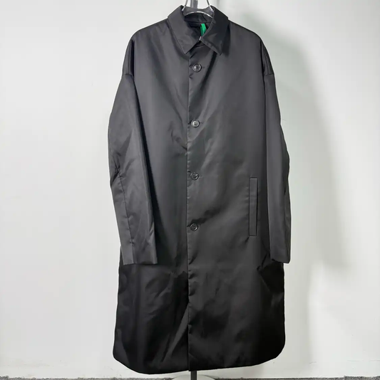 Prada Black Men's Outerwear Coat