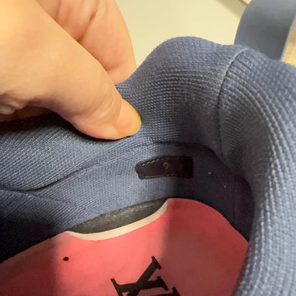 Louis Vuitton V.N.R Blue Knit Lifestyle Sneakers 0079