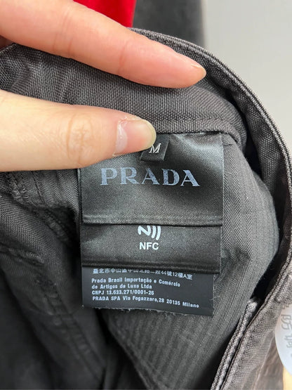 Prada Water-Washed Denim Pants Size M