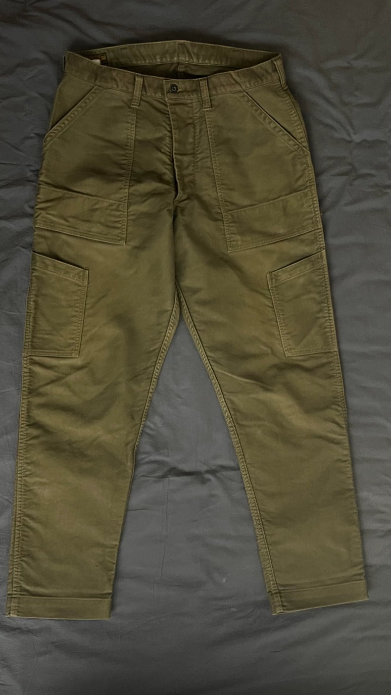 Military Green Jungle Deck Pants