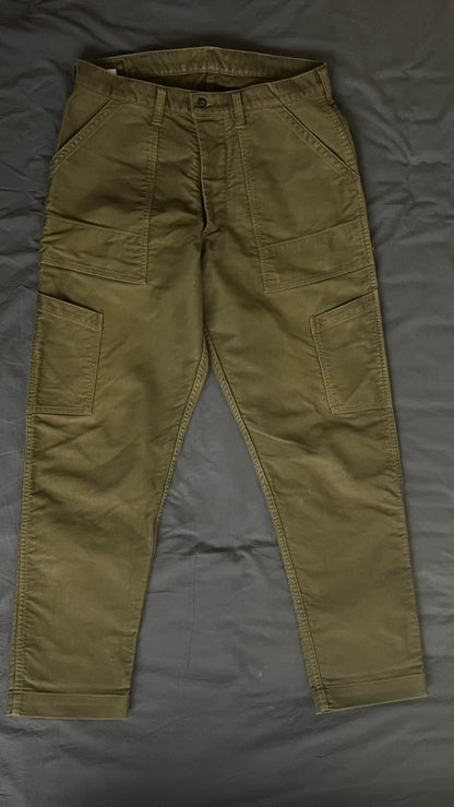 Military Green Jungle Deck Pants