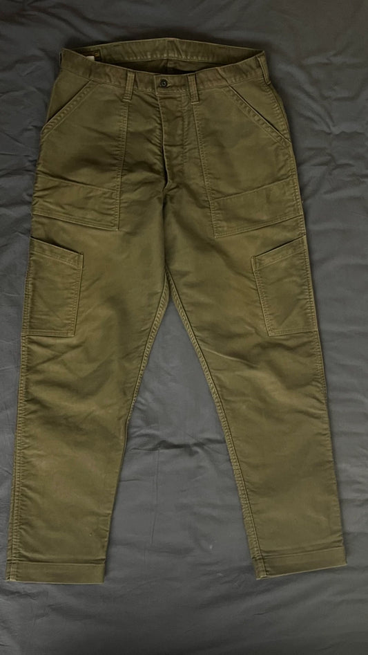 Military Green Jungle Deck Pants