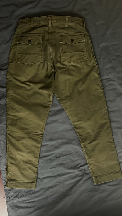Military Green Jungle Deck Pants