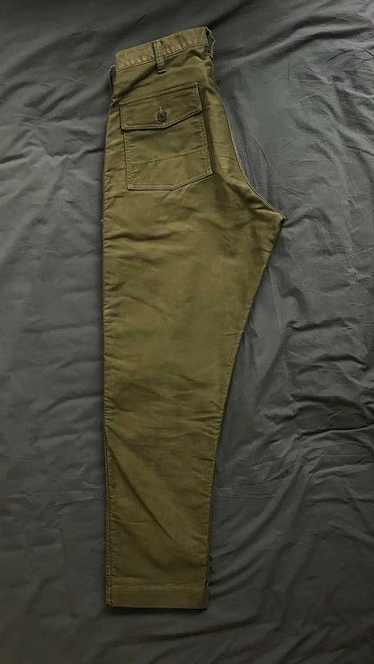 Military Green Jungle Deck Pants
