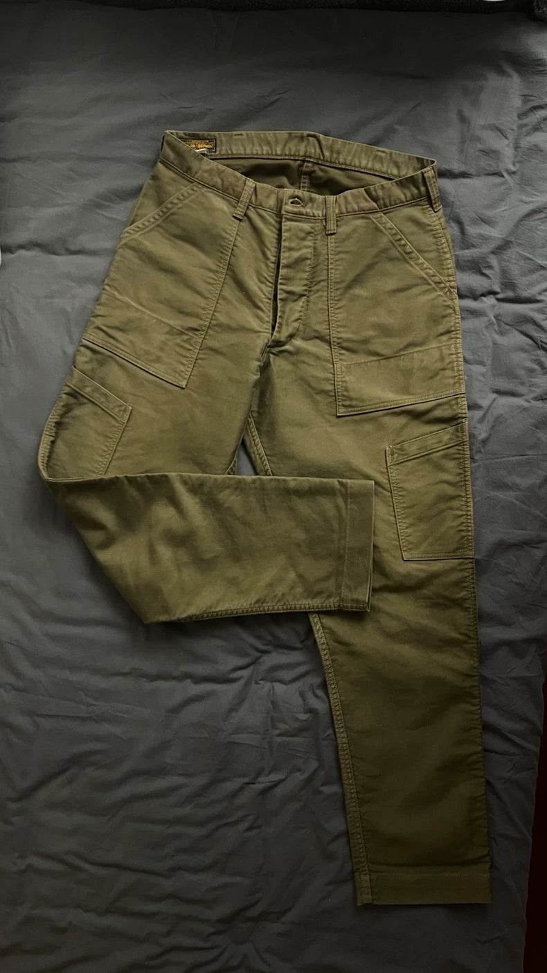 Military Green Jungle Deck Pants
