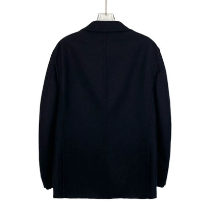 Louis Vuitton Wool Blazer with Logo Print