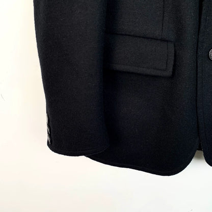 Louis Vuitton Wool Blazer with Logo Print