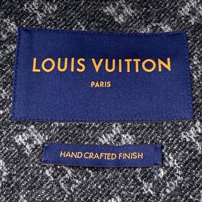 Louis Vuitton Wool Blazer with Logo Print