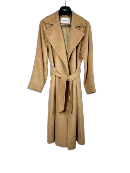 maxmara Camel Belted Coat