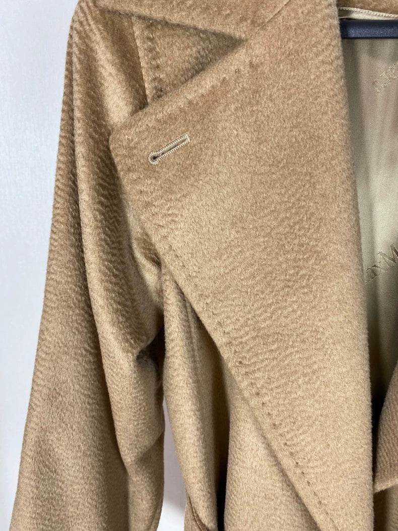 maxmara Camel Belted Coat