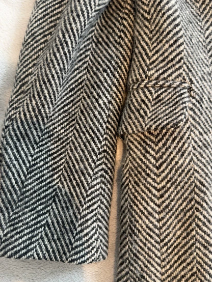 Saint Laurent Men's Houndstooth Coat