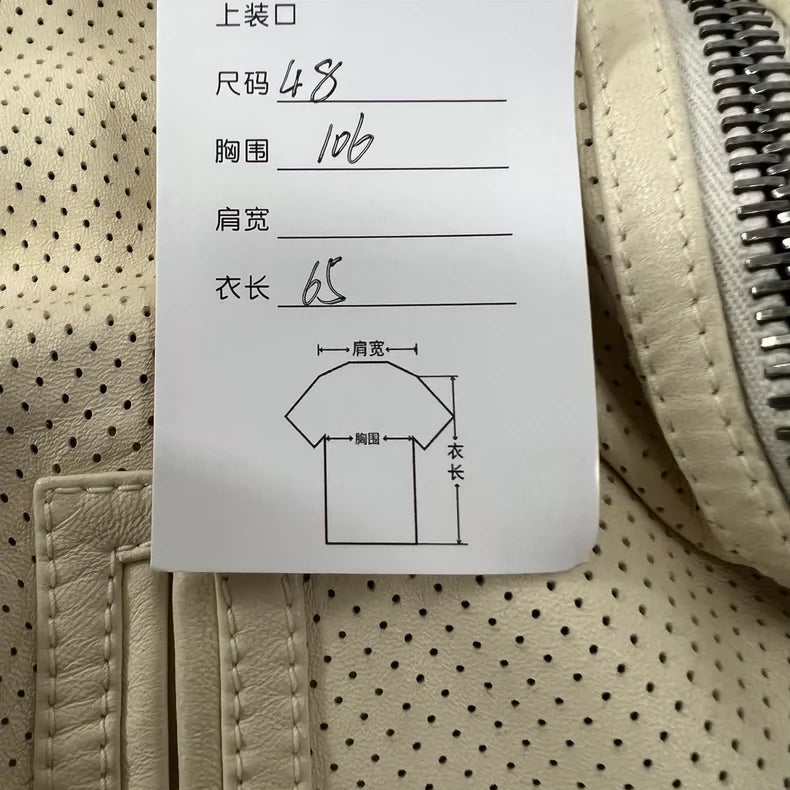 Gucci Logo Leather Jacket for Men