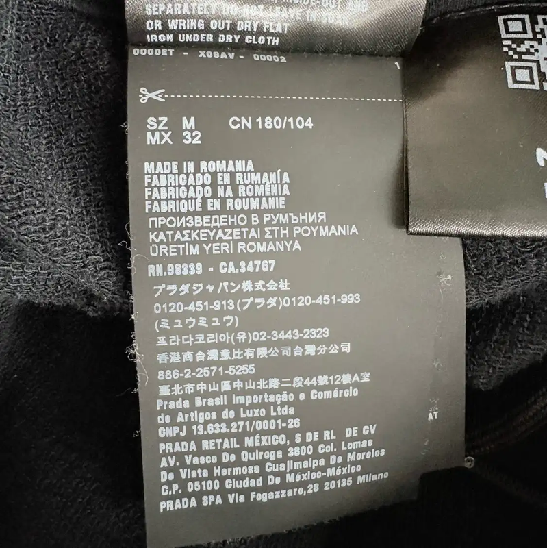 Prada Black Men's Shorts