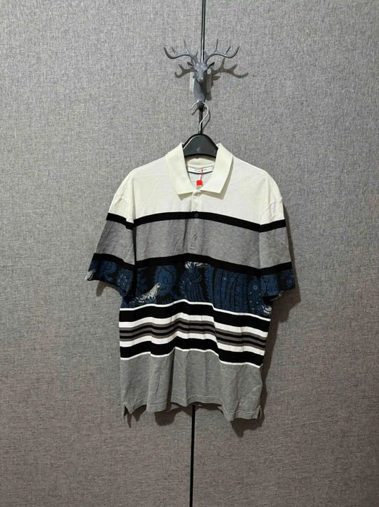 Givenchy Colorblock Cotton Men's Polo Shirt 0089