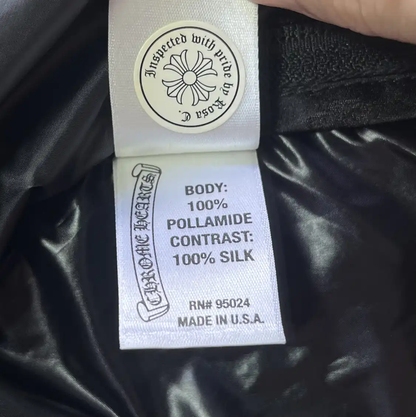 Chrome Hearts Black Nylon Sleeveless Outerwear 0089