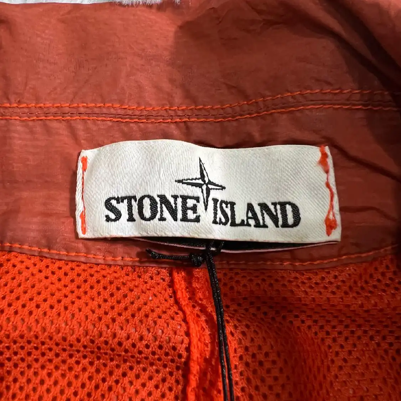Stone Island Red Nylon Men's Jacket 0089
