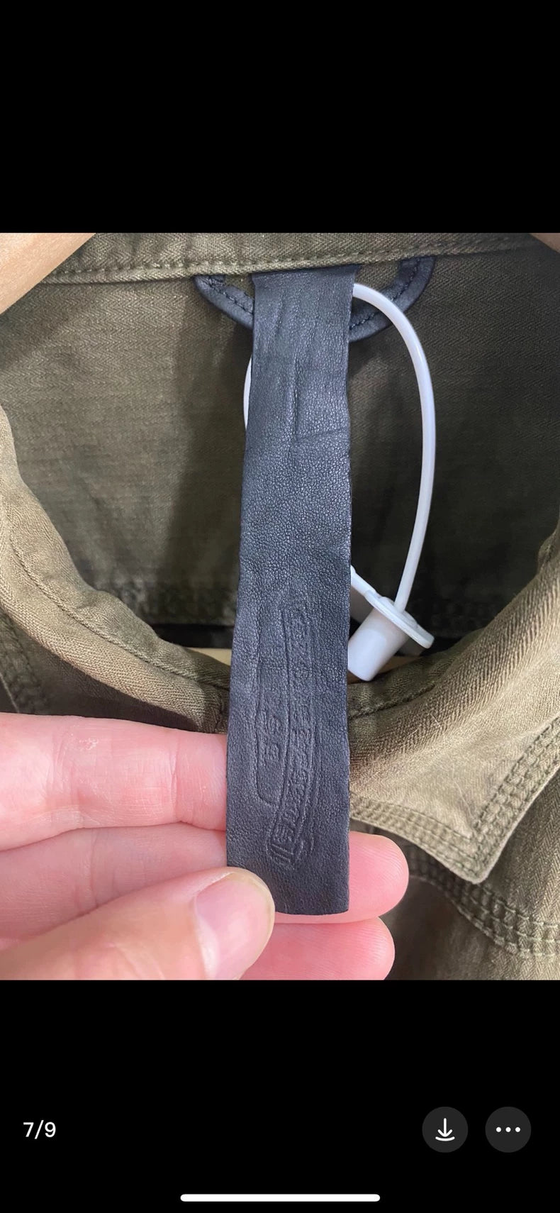 Chrome Hearts Olive Green Military Shirt