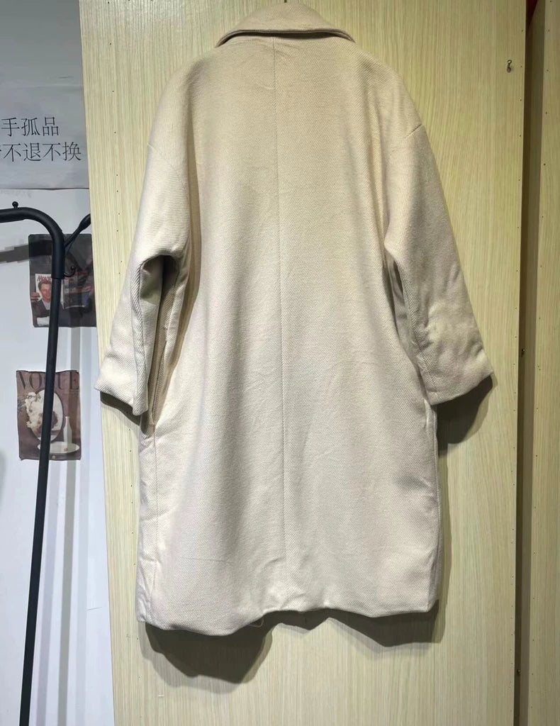 Vintage Dior Beige Wool Overcoat