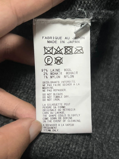 Wool Sweater with Dahlia Design