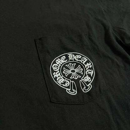 Chrome Hearts Black Cotton XXL Men's T-Shirt 0089