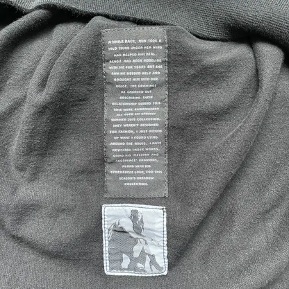 Rick Owens Black Cotton Sweatshirt for Men 0089