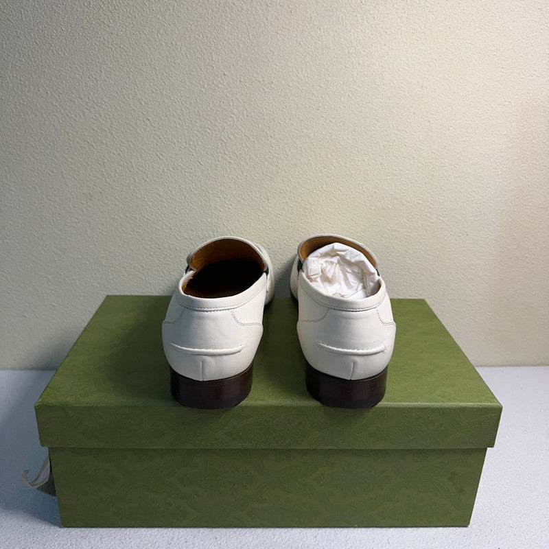 Gucci Interlocking Leather Slip-On Casual Shoes 0079