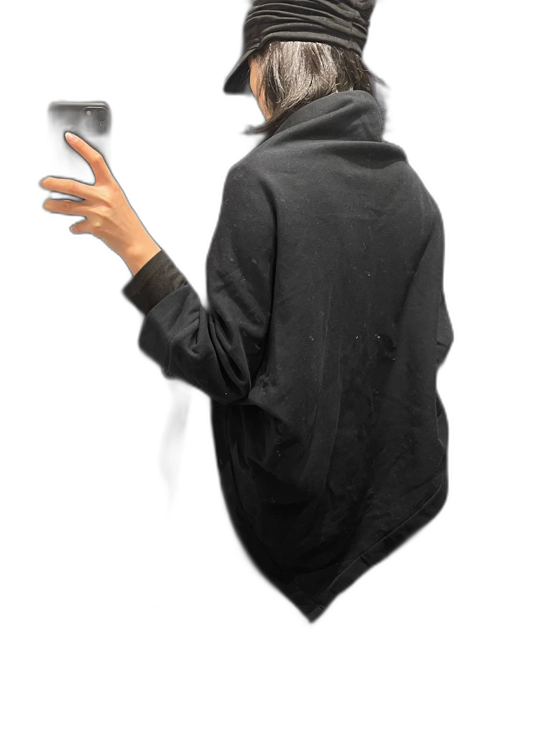 Vintage Yohji Yamamoto Black Oversized Top