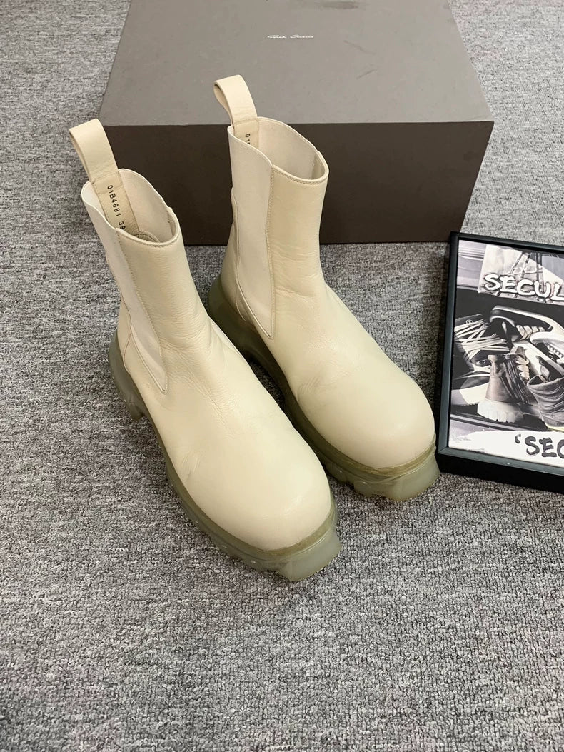 Rick Owens Tractor High-Top Chelsea Boots-yf