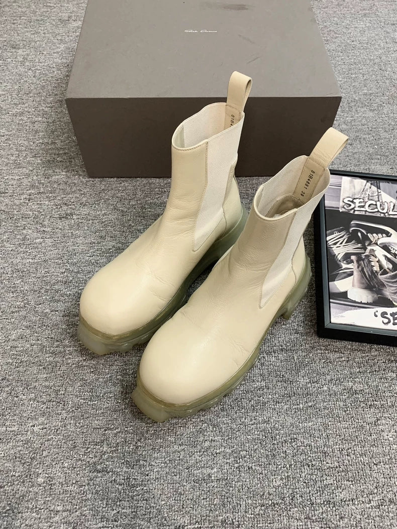 Rick Owens Tractor High-Top Chelsea Boots-yf