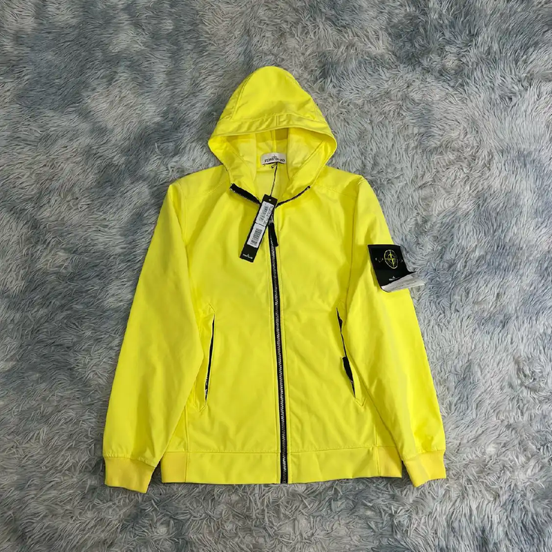 Stone Island Yellow Men's Lightweight Jacket 0089