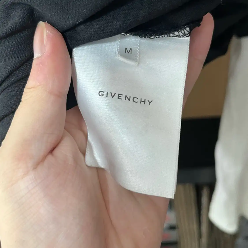 Givenchy Men's Black Cotton T-shirt 0089