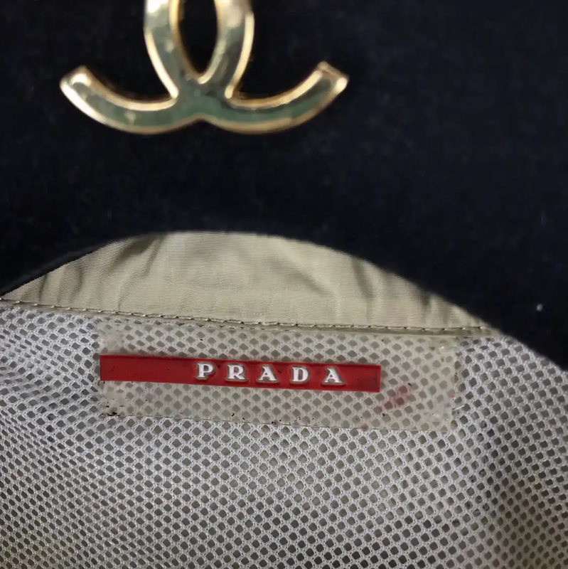 Prada Lightweight Nylon Jacket in Soft Yellow