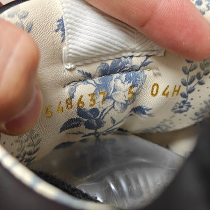 Gucci Rhyton Black Leather Low-Top Sneakers 0079