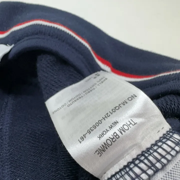 Thom Browne Classic Stripe Navy Cycling Shorts