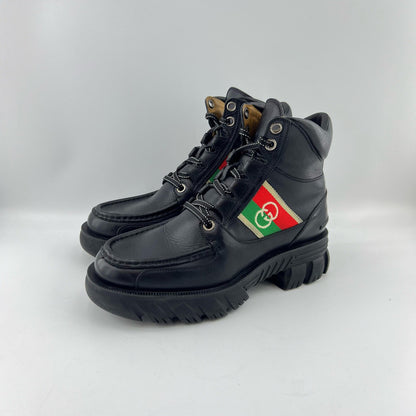 Gucci Double G Ankle Boots in Black 0079