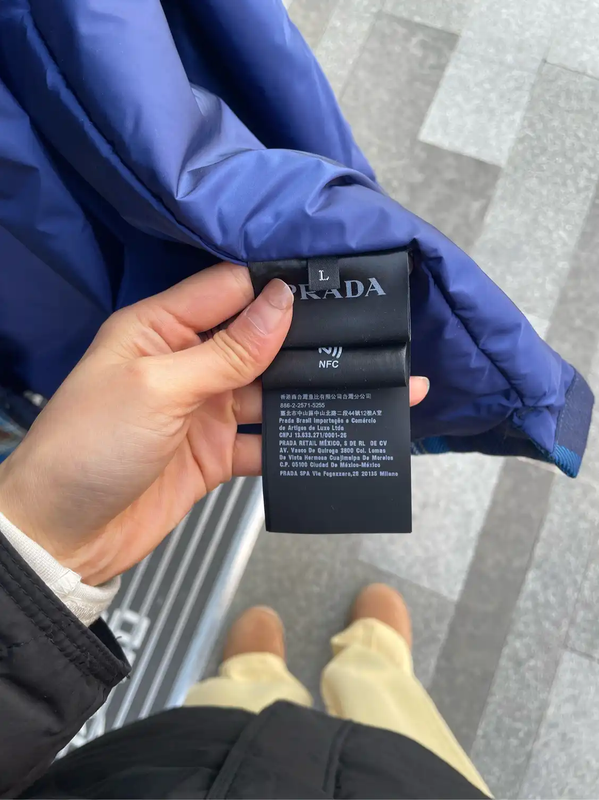 Prada Colorblock Men's Cardigan Sweater