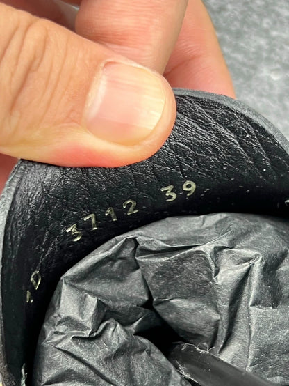 Prada Black Leather Loafers-yf