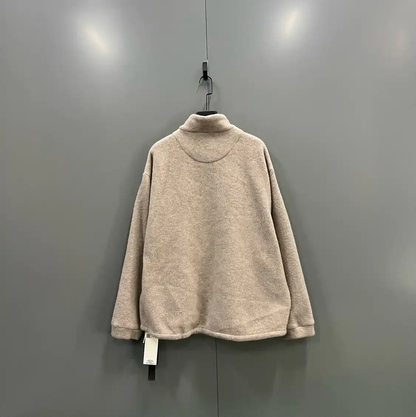 Prada Khaki Cotton Long Sleeve Sweatshirt