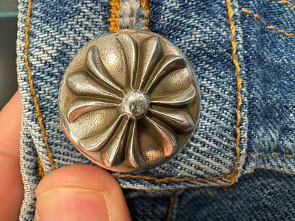 Chrome Hearts Levi's 517 Washed Jeans-yf