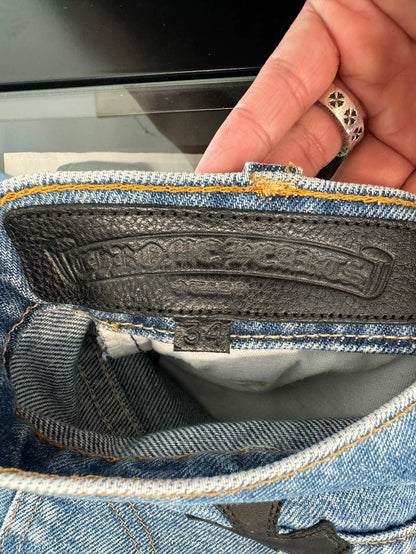 Chrome Hearts Levi's 517 Washed Jeans-yf