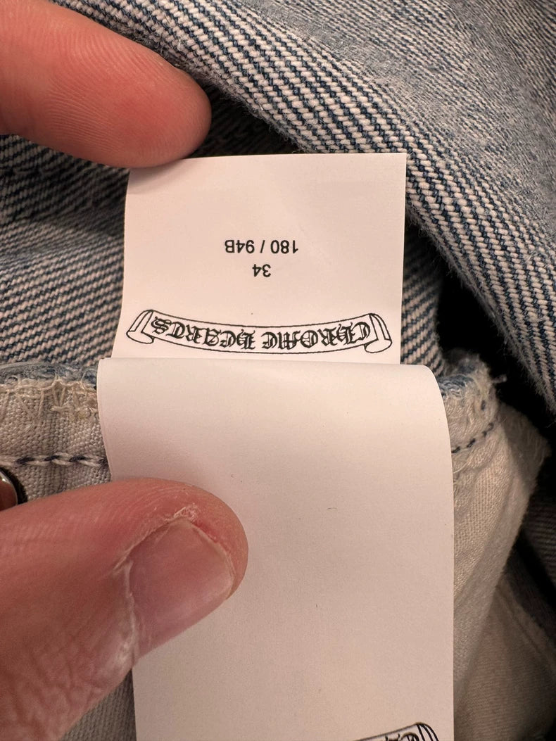 Chrome Hearts Levi's 517 Washed Jeans-yf