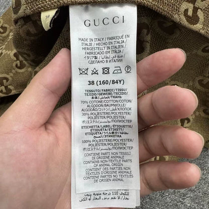 Gucci Double G Print Short Sleeve Shirt-zp