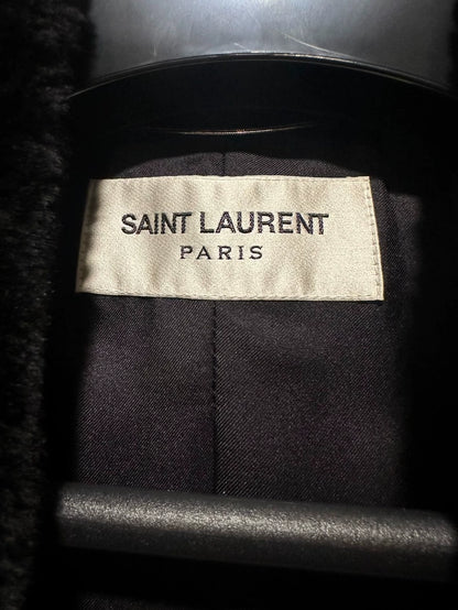 Saint Laurent Velvet Overcoat 22FW