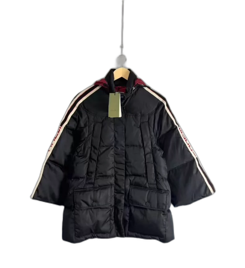 Gucci Black Logo Puffer Jacket