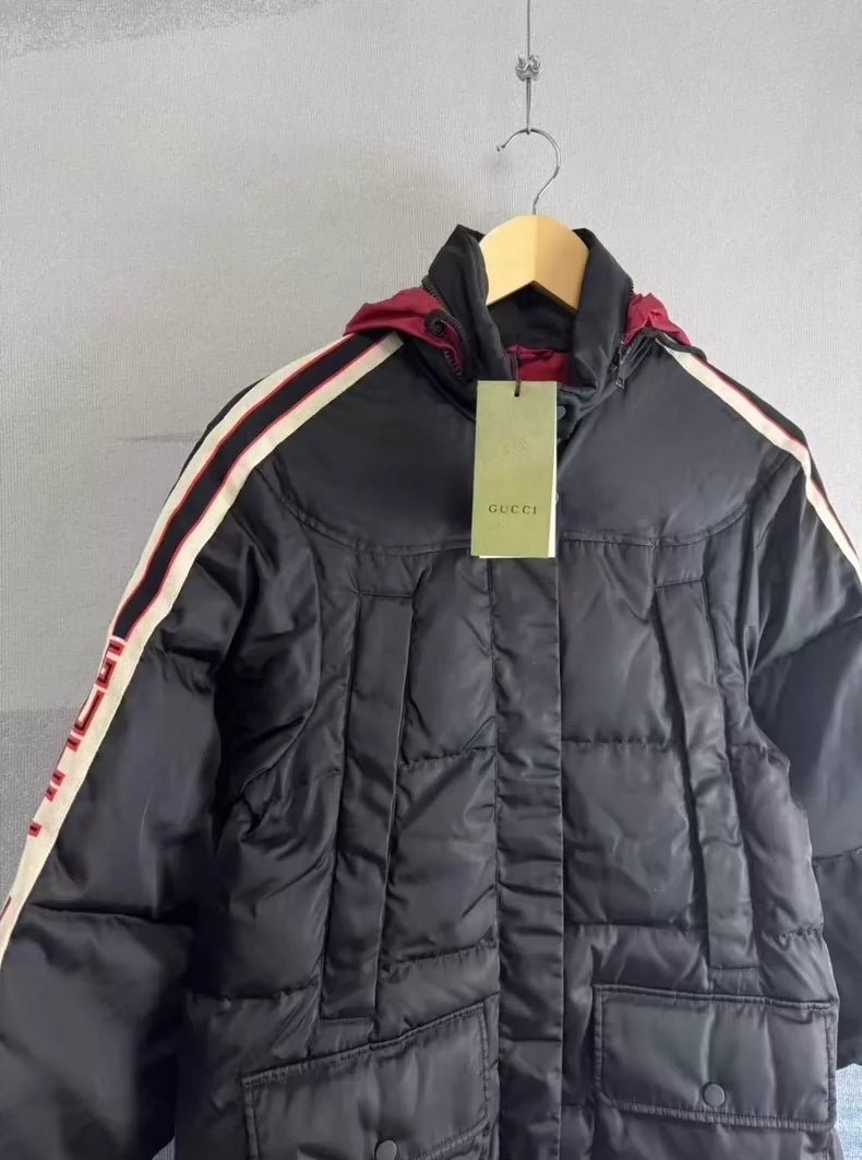 Gucci Black Logo Puffer Jacket