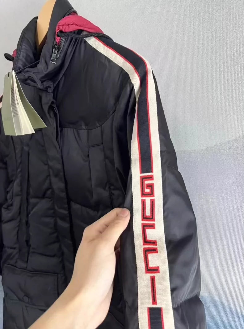 Gucci Black Logo Puffer Jacket