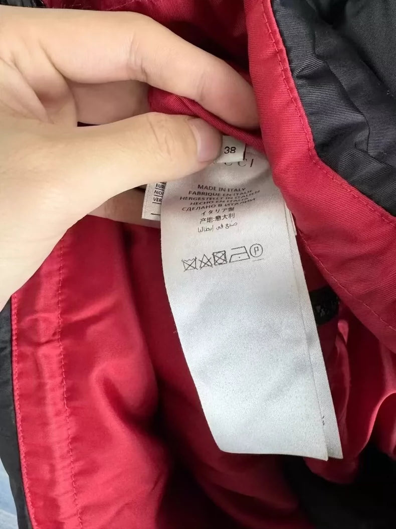 Gucci Black Logo Puffer Jacket